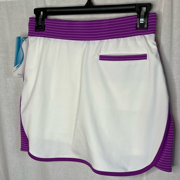 NWT Tommy Armour White Purple Skort Tennis‎ Golf Sports Size XS X-Small Pockets - Picture 2 of 9